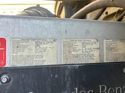 Used, Mercedes 0M460 La, 350HP, Egr, Dash Miles: 247,233