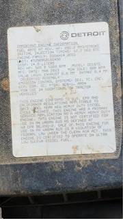 Used Detroit DD14 14.8L  505HP    * Missing Parts *