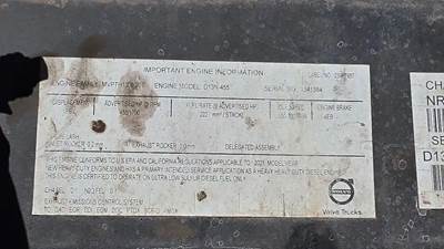 Used Volvo D13 455 hp Engine **Pending Inspection**