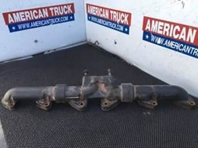 Used Exhaust Manifold For Caterpillar C7 Engine. Center Piece P/N 219-5855 End