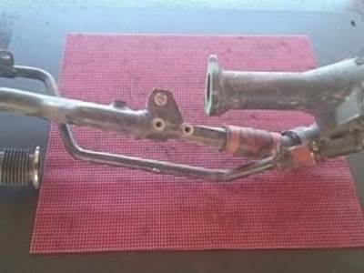 Exhaust RCN Air Mixture Tube For A Cummins ISM Engine