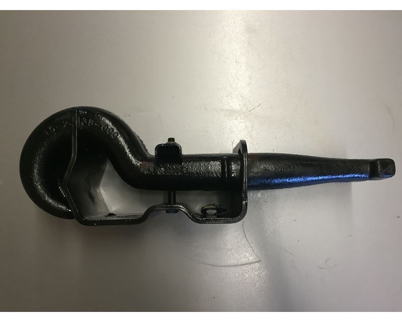 Used Pair Of Tow Hooks With Mounting Bracket OfF Freightliner Cascadia