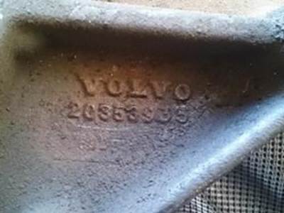 Fan Clutch Hub Bracket With Pullies For A Volvo D12 Engine, Also Interchanges