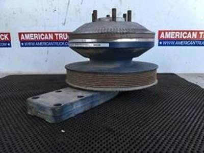 Horton Fan Clutch Hub From A Caterpillar C13 Engine. With An 8-GROOVE Serpentine