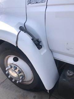 Good Used Driver Side Fender Extension For A 1999 Ford F800