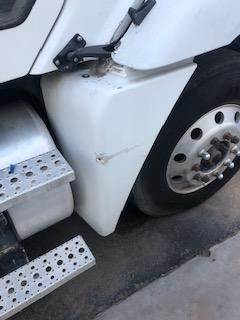 Good Used PAssenger Side Fender Extension For A 2007 Freightliner ColumbiA 120
