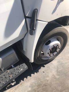 Good Used PAssenger Side Fender Extension For A 2009 Hino 185