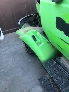 Good Used Driver Side Fender Extension For A 2002 InternAtionAl 4300