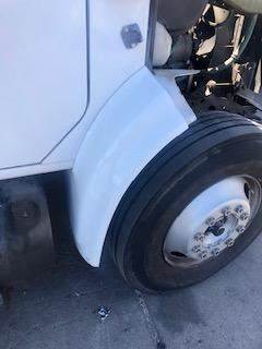 Good Used PAssenger Side Fender Extension For A 1997 InternAtionAl 4700