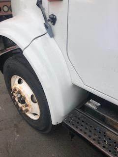 Good Used Driver Side Fender Extension For A 2001 InternAtionAl 4900