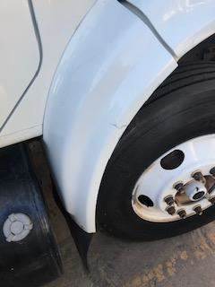 Good Used PAssenger Side Fender Extension For A 2001 InternAtionAl 4900