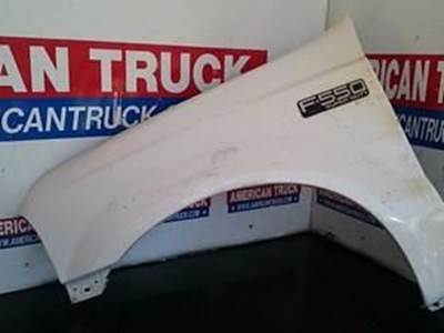 Used Driver Side Fender With Damage All Around Paint For 2004 ForD F550