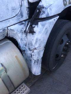 Good Used PAssenger Side Fender Extension For A 2008 InternAtionAl 9200i