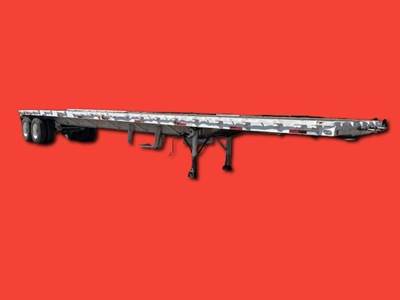 Dorsey 45x96 Steel Flatbed Trailer - 4 Spring, Fixed Axle