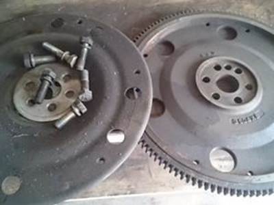 Inspected Good Flywheel With Cover And Bolts