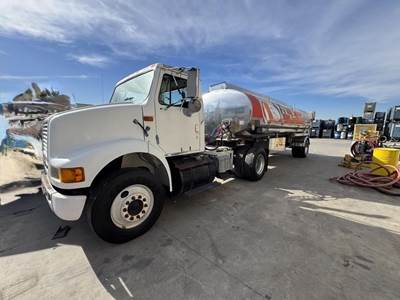 International 8100 Single Axle Fuel & Lube Truck - Cummins, 210HP, 10 Speed Manual