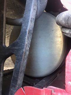 Good Used Driver Side 100 GAllon Fuel TAnk For A 2015 Freightliner CAscAdiA 125