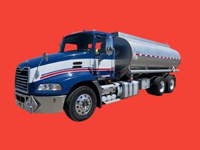 Mack Pinnacle CXU613 4750 Gallon Gasoline / Fuel Truck - MP8-445 445HP, 10 Speed Manual
