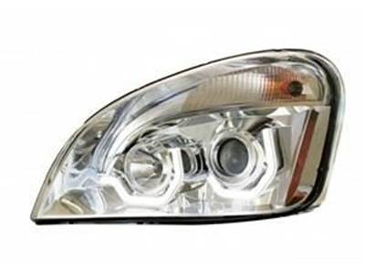 Freightlner Cascadia Projection Headlight With Led Position Light Bar, Driver