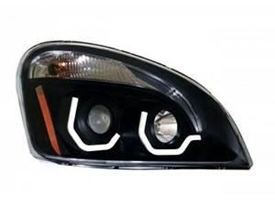 Freightlner Cascadia Projection Headlight With Led Position Light Bar, Passenger