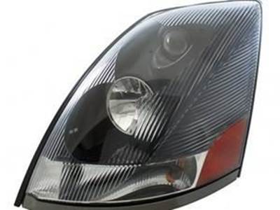 Black Volvo VN Headlight - 2004 And Newer - Driver