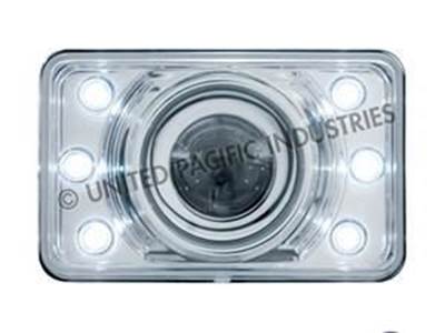 4" x 6" Crystal Projection Headlight w/ Led Position Light - Low Beam Only