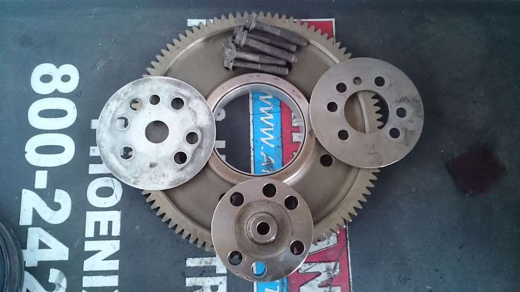 Used And Inspected Idler GeAr From A Volvo D12 Engine, With Hub, Center
