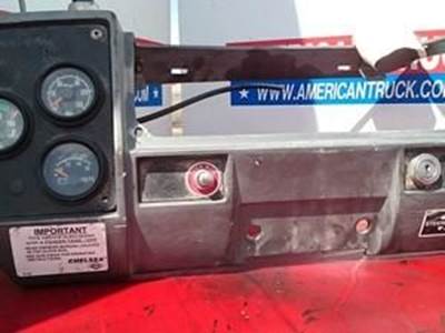 Used Instrument Cluster 3 Gauge Dash Panel With Over Ride Button, Steering Wheel