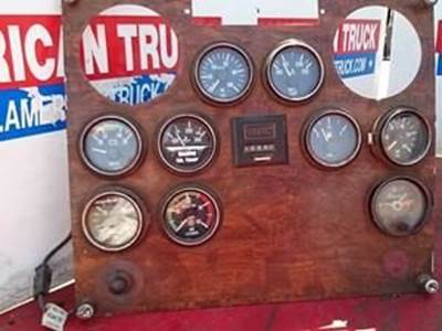Used 9 Gauge Dash Panel For Peterbilt 379