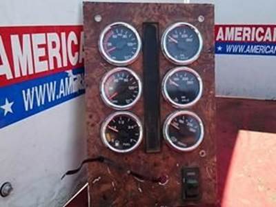 Used 6 Gauge Dash Panel With Bar Indicator And Switch For 1997 International
