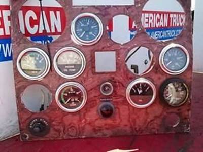 Used 7 Gauge Dash Panel For Peterbilt 379