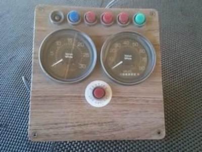 Used Instrument Cluster Off Volvo White With Sens/Speed/Odometer And