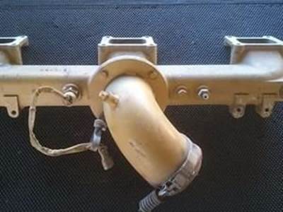 Caterpillar 3176 Intake Manifold With Air Intake Elbow And Electronic Connection