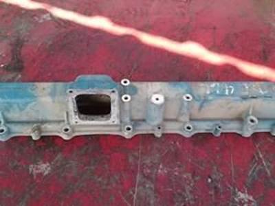 Intake Manifold Clean And Inspected For An International DT466 Engine