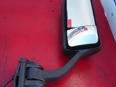 Good Clean Passenger Side Freightliner Cascadia Mirror With Black Mirror Shell