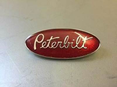 Used Peterbilt 1.75" 6mm  Nameplate Emble
