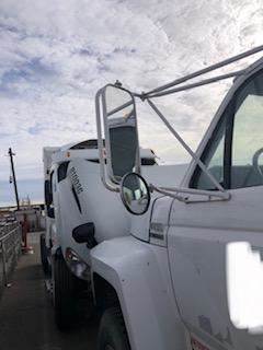 Good Used Driver Side View Mirror For A 1994 Ford FT900