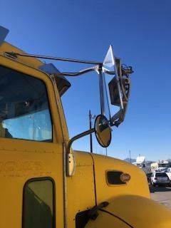Good Used PAssenger Side View Mirror For A 2016 Peterbilt 348