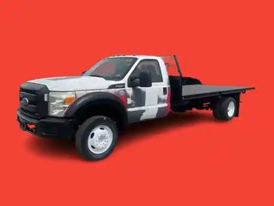 2015 Ford F-550 XL SD 16' x 96" 4X2 Single-Axle Flat-Bed Truck