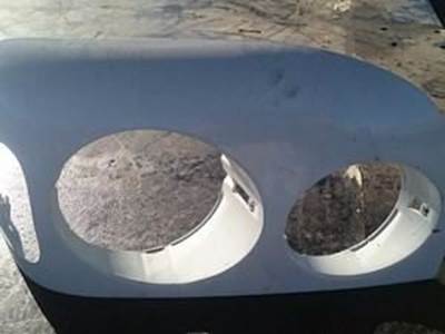 Used Driver Side Head Light Bezel For Freightliner Century Class Fits Years