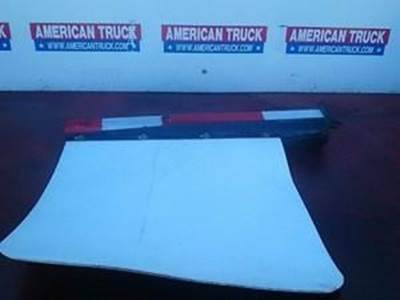 Used White  Mud Flap For 1997 Freightliner FLD