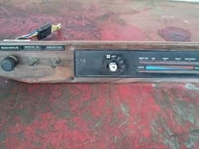 Used Temperature Control Panel A/C Heater