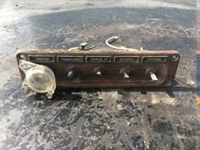 Used Dash Control Panel With 4,SWITCHES And Ignition For A Freightliner