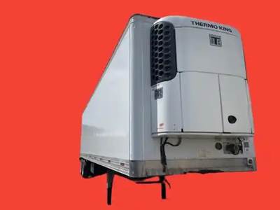 2010 Hyundai Van Reefer Trailer, Air Ride, 38' x 102', Blown Tire