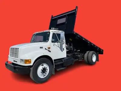 Part Type: Vehicle For Sale - 2001 Ihc 4900 16' x 96" Single-Axle Flat-Bed Dump