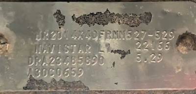 PArt Type: Suspension - Used Airliner Suspension Out Of A 2023 InternAtionAl