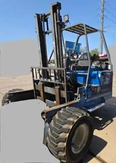 2005 Princeton PB70 7K Capacity 3X3 Piggy-Back Fork-Lift