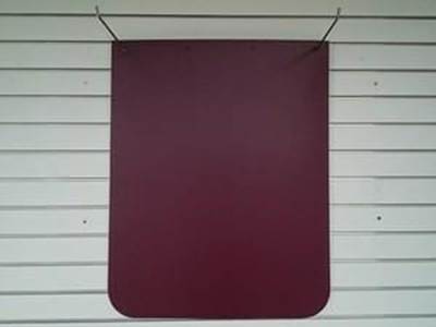 New Burgundy Mud Flap