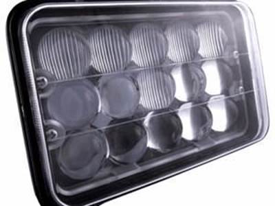 Led High Intensity Headlight - 4" x 6" - High / Low Beam - 1500 Lumens  *Not Dot
