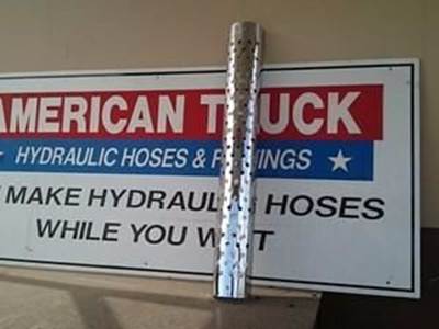 Used Chrome Clean Exhaust Sheild